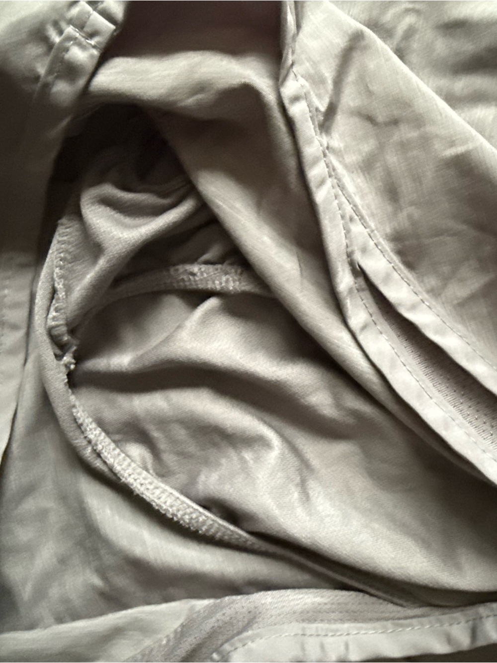 Nike Women’s Heather Gray Athletic Shorts with Elastic Waist - Picture 5 of 5